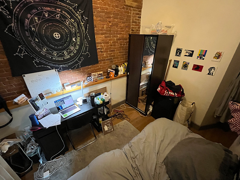 photo of Greer’s room